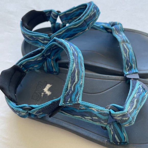 Teva Blue Sandals Youth Size 3 - Picture 9 of 10